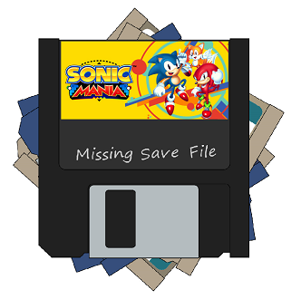 E2 – Sonic Mania – Missing Save File